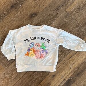Zara TieDye My Little Pony Sweatshirt